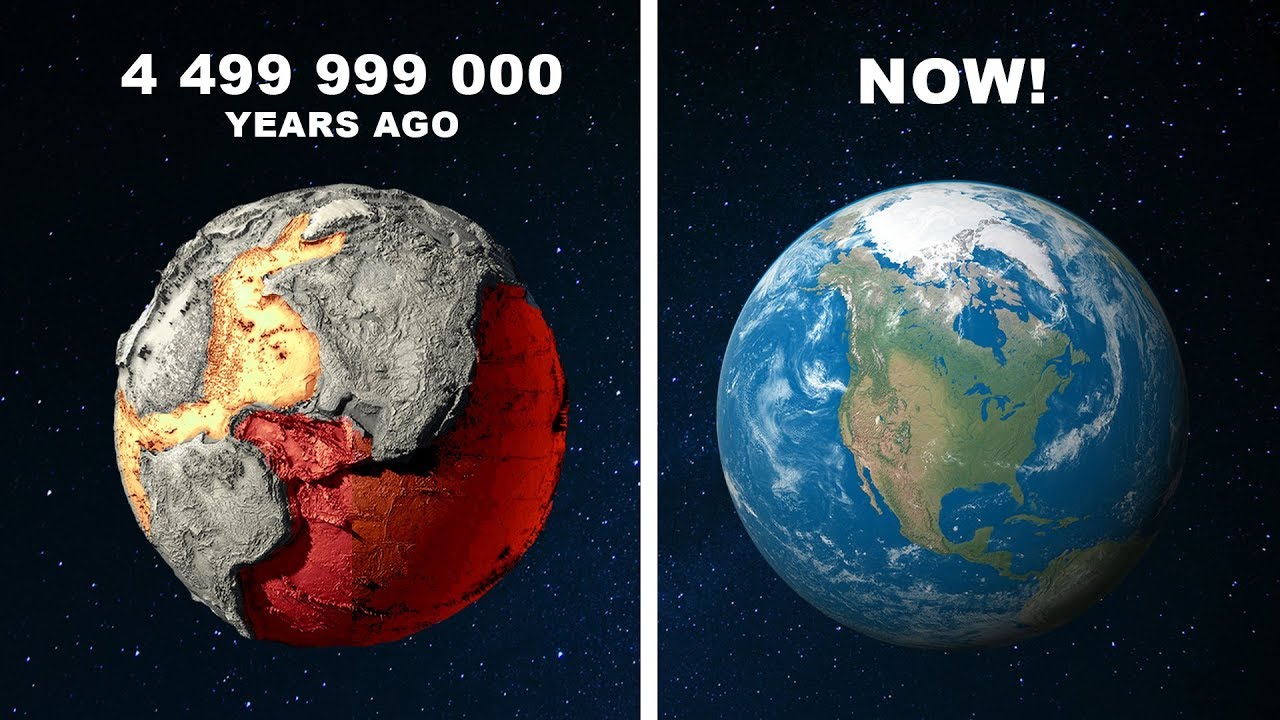 Planet Earth 4 Billions Years Ago 4 