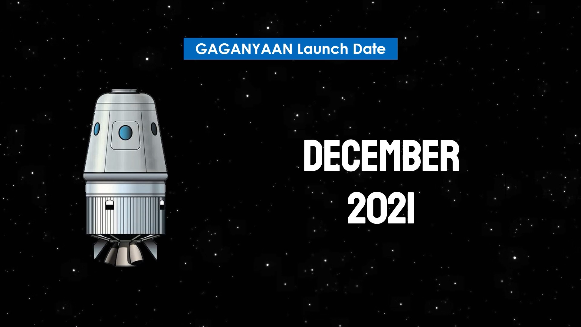 gaganyaan launch Date