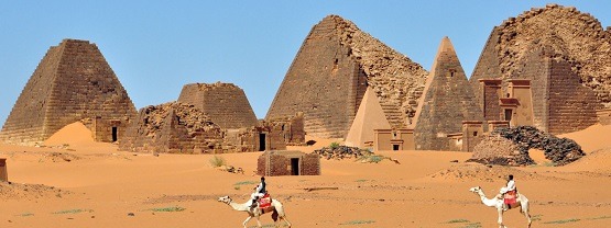 The land of Pyramids - Nubia.