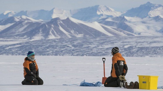 worlds most coldest place - Antarctica.
