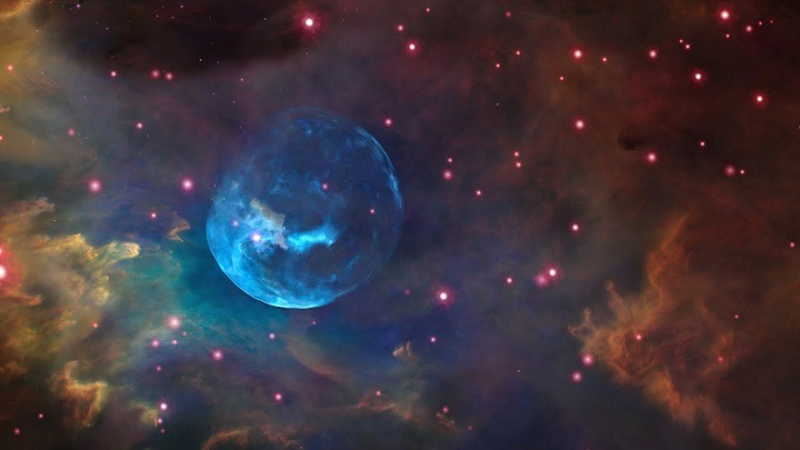 Bubble like Nebula.
