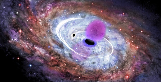 A beautiful photo of Fermi Bubble.