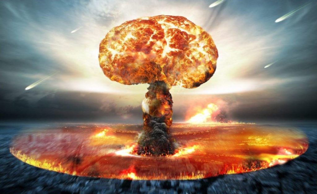 Mushroom Cloud - Nuclear Attack In Hindi