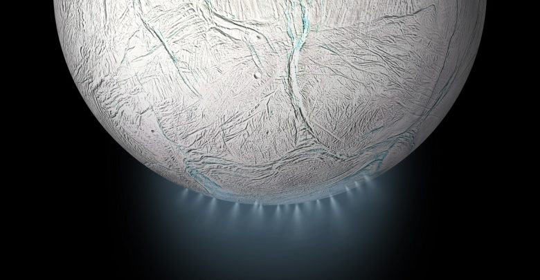 अंतरिक्ष में मिला बर्फ का तोप ! - Enceladus Snow Canon In Space.