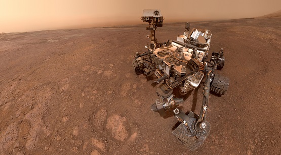 Nasa's Curosity Rover on mission.