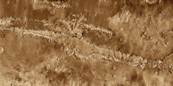 Deepest Canyon in Mars.