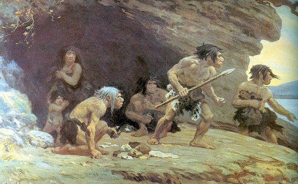 How neanderthal people live.