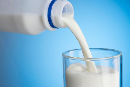 About all vitamins are present in milk.