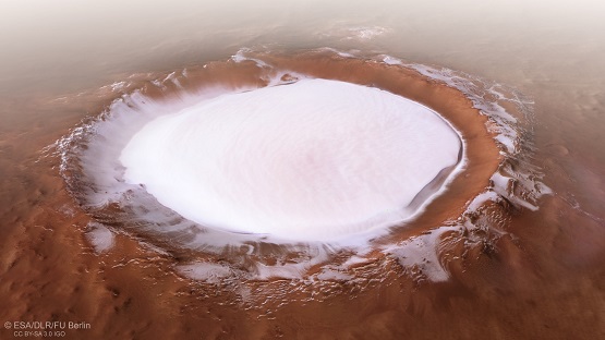 Ice Caps Of Mars.