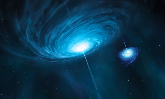 Quasar Photo In Space.