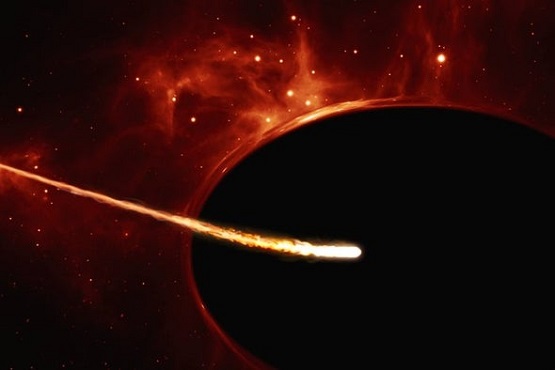 Black Hole generating this phenomena.