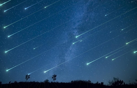 Meteor Shower Photo.