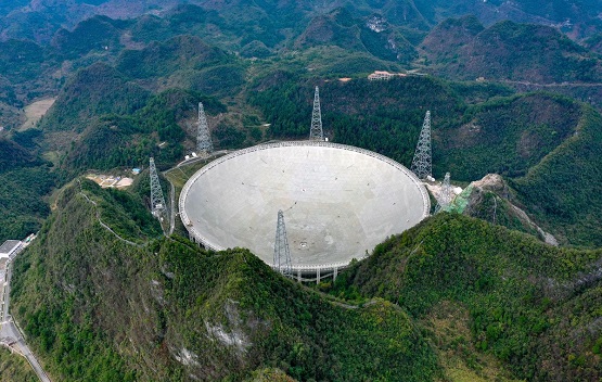 Arecibo Radio Telescope Photo.