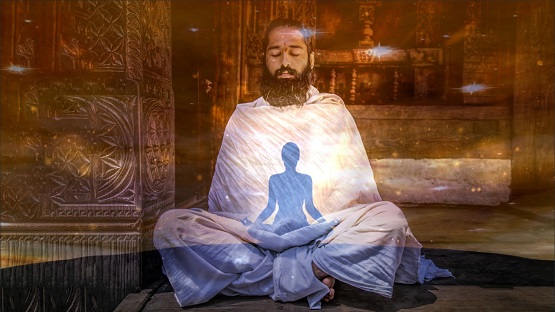 Yogi in Meditation.