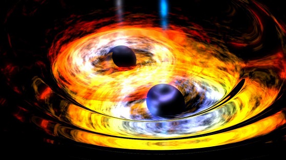 काफी तेजी से आगे बढ़ता हुआ ब्लैक होल - Speeding Black Hole In Space.