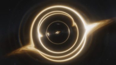 ब्लैक होल के पीछे से आनेवाली रोशनी का राज! - Light Behind A Black Hole