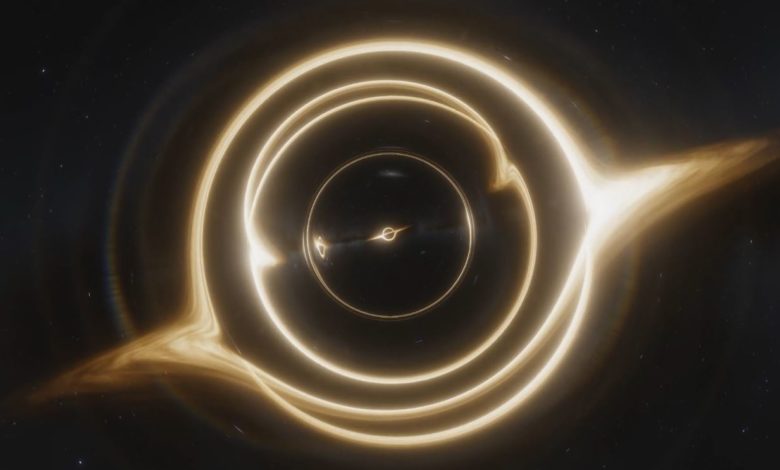 ब्लैक होल के पीछे से आनेवाली रोशनी का राज! - Light Behind A Black Hole