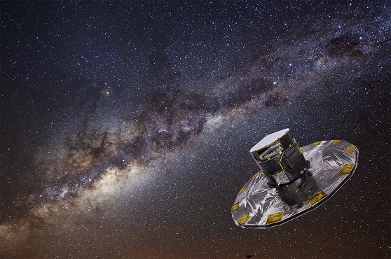 Photo of Gaia Telescope.