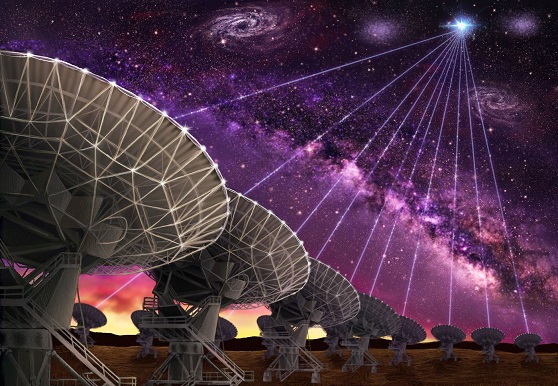 वैज्ञानिकों को मिल्की वे से मिला अज्ञात रेडियो तरंग - Radio Signal From Center Of Milky Way.