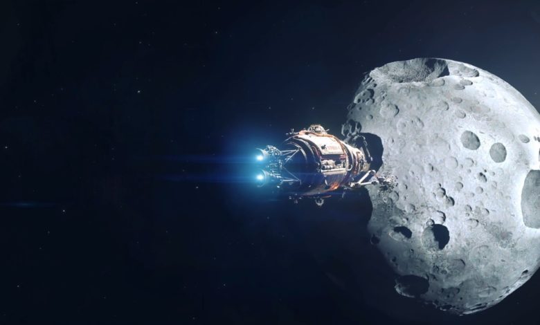 अंतरिक्ष में मौजूद सुरक्षा घेरा - Rocket Powered Asteroid Bombs