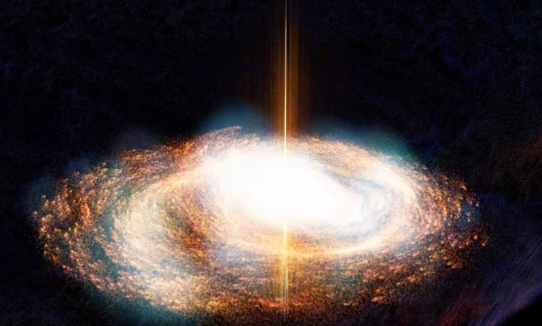 इस छोटी आकाशगंगा में छुपा हुआ है एक विशाल ब्लैक होल! - Giant Black Hole In A Tiny Galaxy