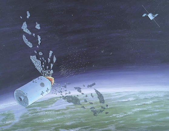 स्पेस-एक्स की तबाह होने वाले सेटेलाइट्स - Storm Sends 40SpaceX Satellites.