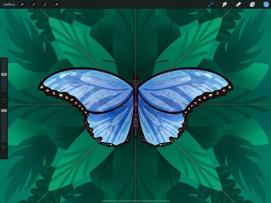 Butterfly and symmetry.