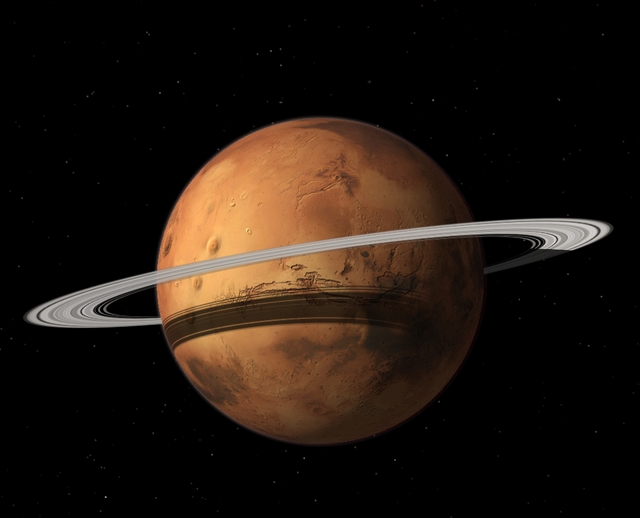 Mars Ring Planet 