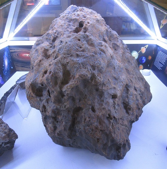 Pieces of space rock.