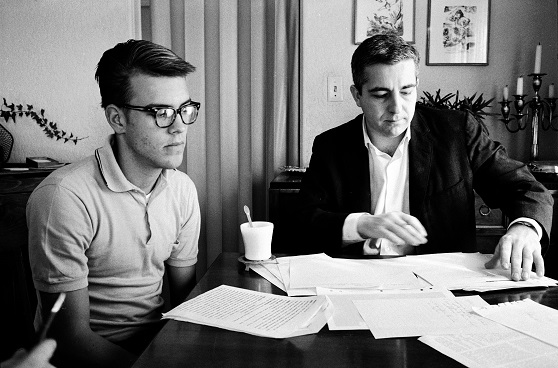 American student Randy Gardner (left) talks with Dr. William Dement about a sleep deprivation experiment, San Diego, California, 1964. Gardner set the world record during the experiment, staying awake for over 264 hours. (Photo by Don Cravens/Getty Images)