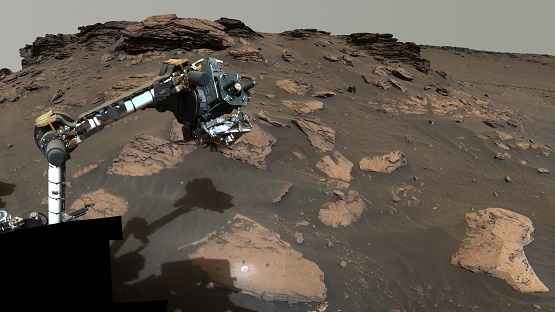 Mars surface.