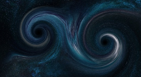 Two Super Massive Black Holes.