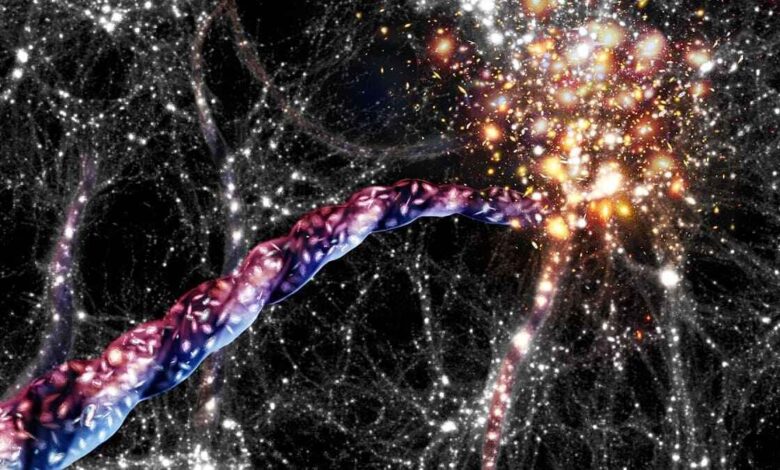 आकाशगंगाओं की शानदार "गैलेक्टिक फ़िलामेंट्स"! - Long Galactic Filaments In Hindi!