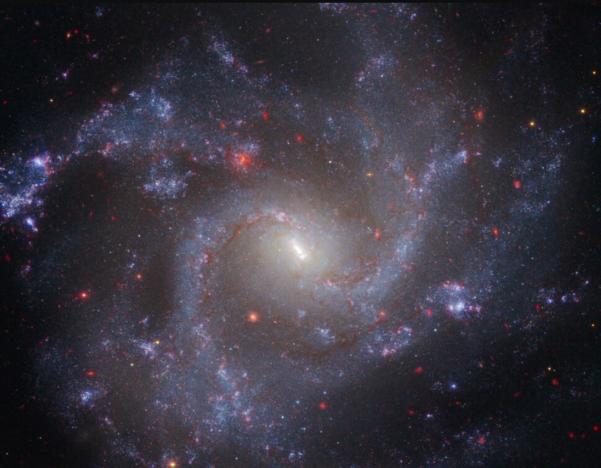 NGC 5468 — Cepheid host galaxy - Credit:NASA, ESA, CSA, STScI, A. Riess (JHU/STScI)