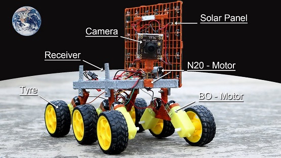 Pragyan Rover photo.