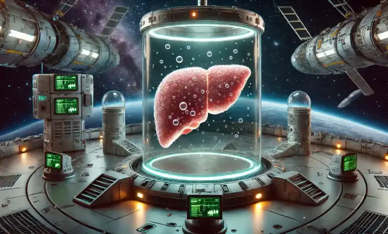 Human Liver Grown In Space