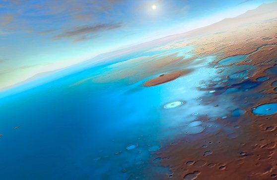 मंगल के ऊपर मिला बड़ा समंदर! - Ocean on the Mars.
